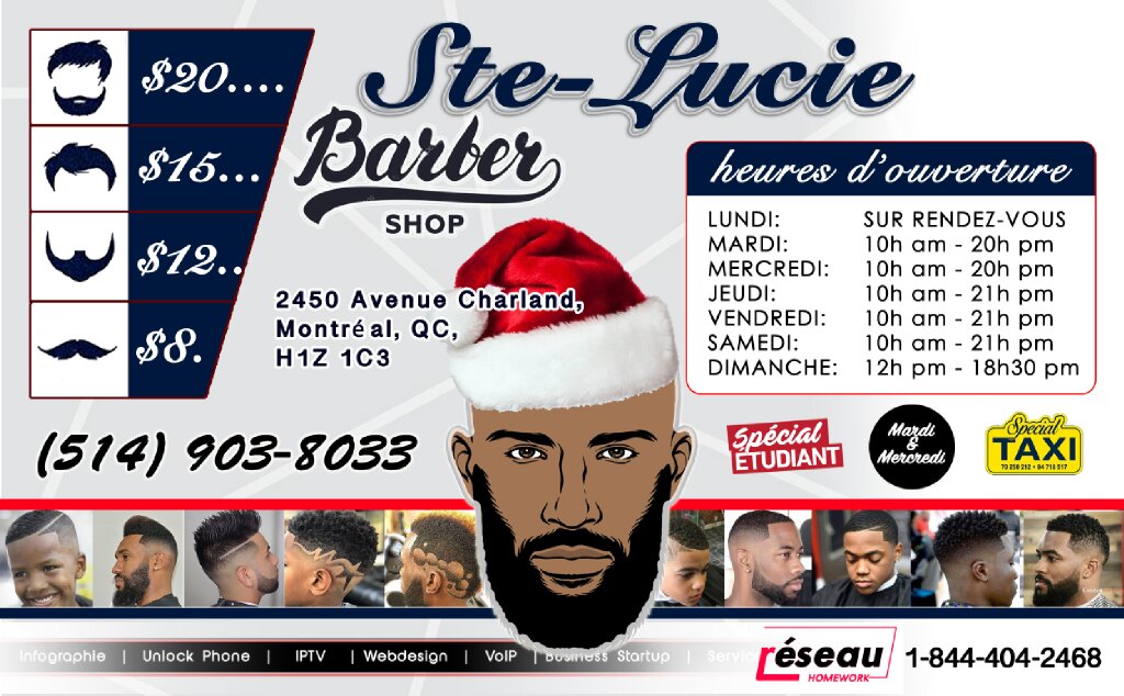 Salon de coiffure Ste-Lucie